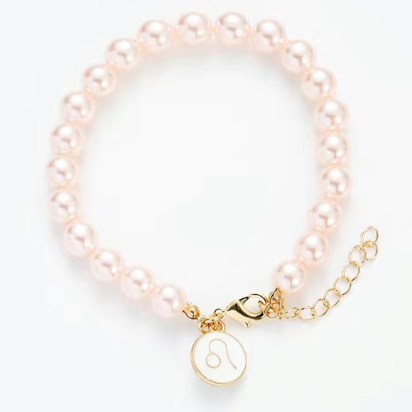 boutique. Jewelry - Leo 14k gold horoscope beaded adjustable chain bracelet